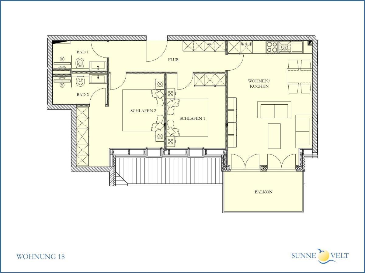 Sunnevelt-Apartment-18 Kühlungsborn Zewnętrze zdjęcie